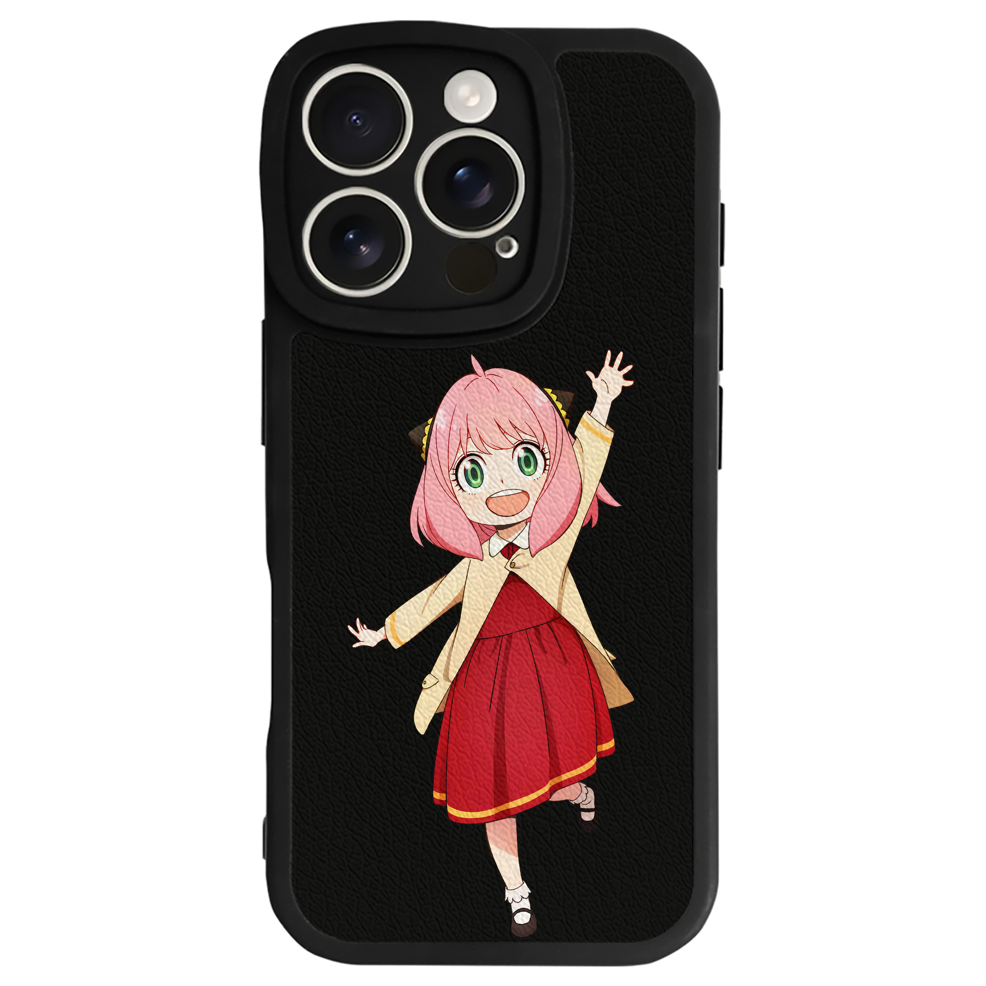 （画像用） SPY×FAMILY间谍家家酒 【iPhone 16シリーズ対応】シリコンスマホケース（レザー調） 材質：シリコン